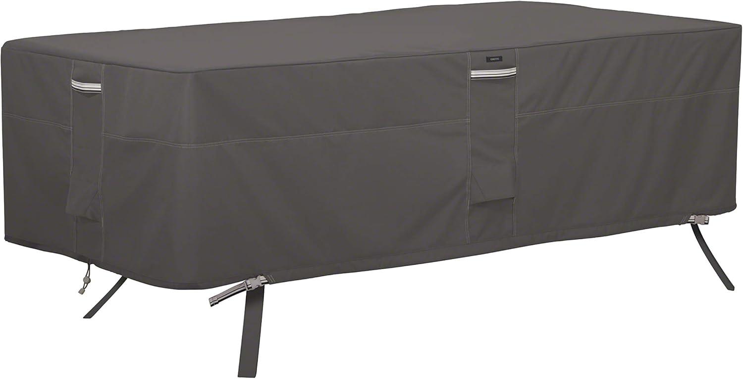 Classic Accessories Ravenna Water-Resistant 84 Inch Rectangular/Oval Patio Table Cover