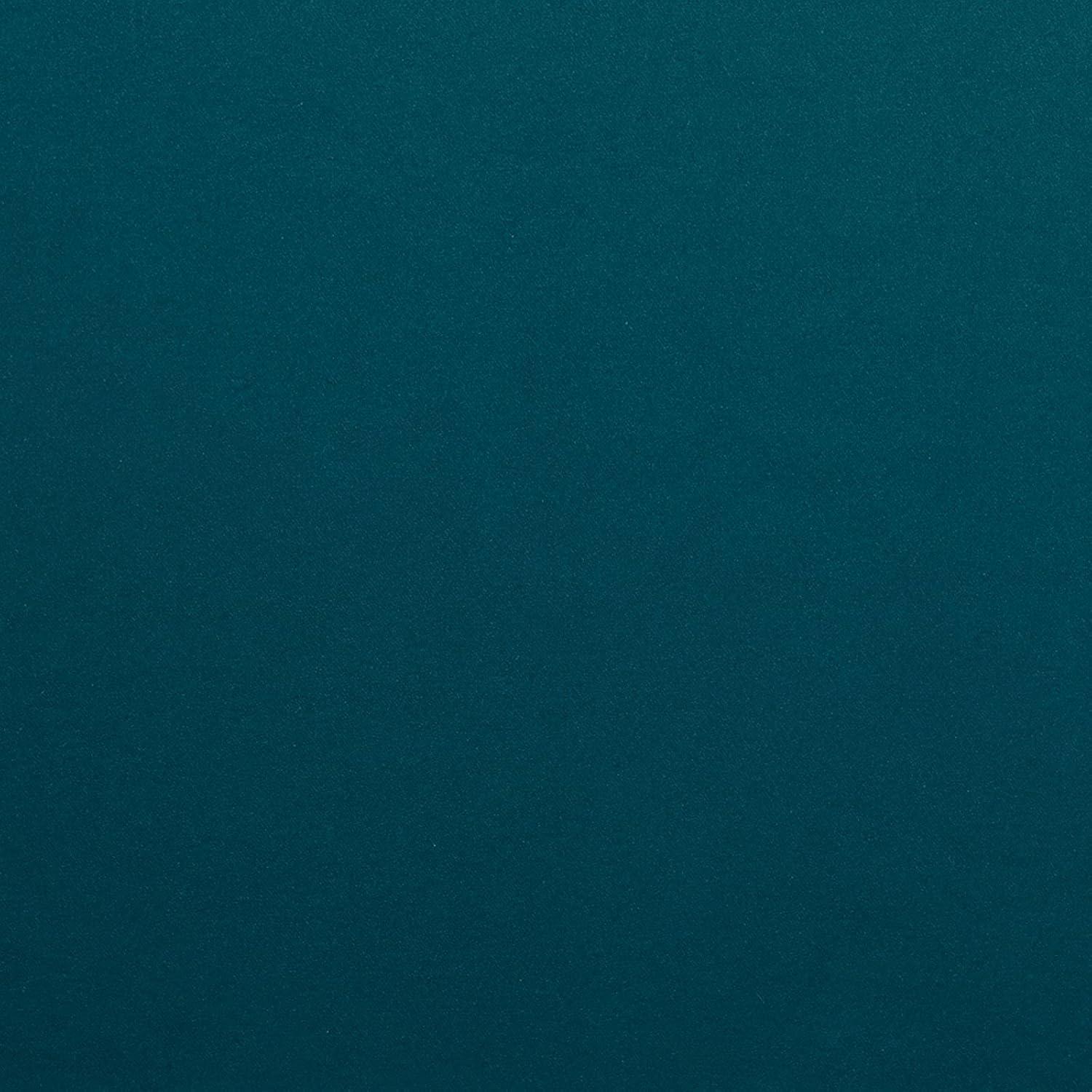 Set of 2 (96"x52") Sateen Twill Weave Insulated Blackout Grommet Top Window Curtain Panels Teal - Exclusive Home: Room Darkening Drapes