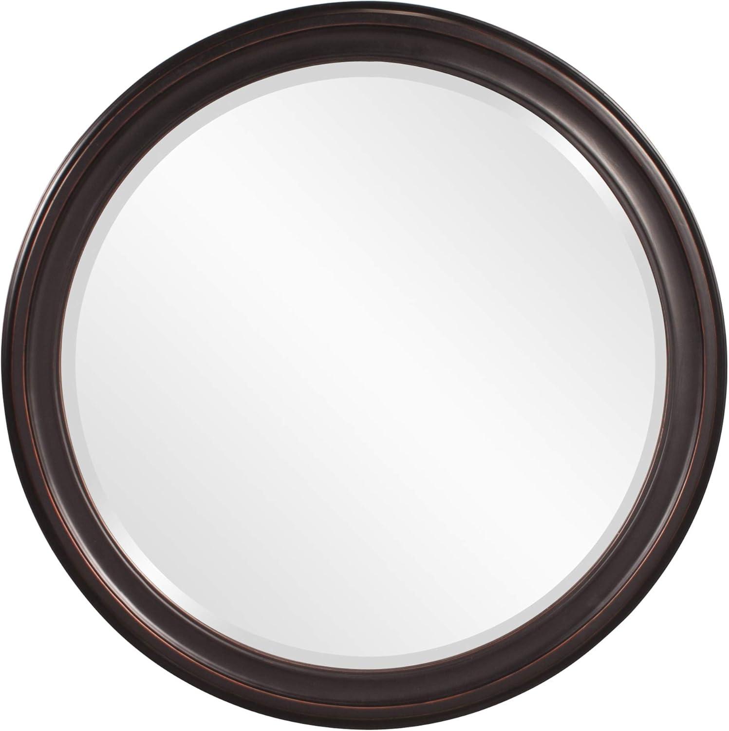 Tyler Dillon Dennis Accent and Wall Mirror with Wood Frame - Oil Rubbed bronze