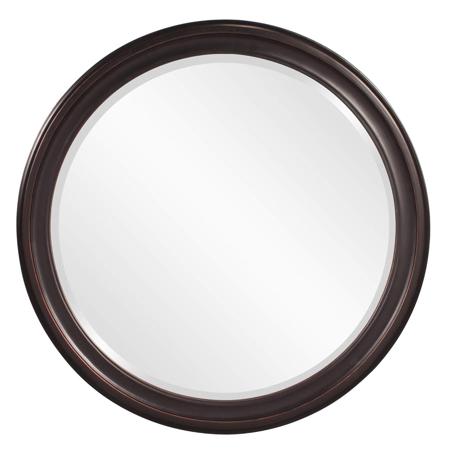 Tyler Dillon Dennis Accent and Wall Mirror with Wood Frame - Oil Rubbed bronze