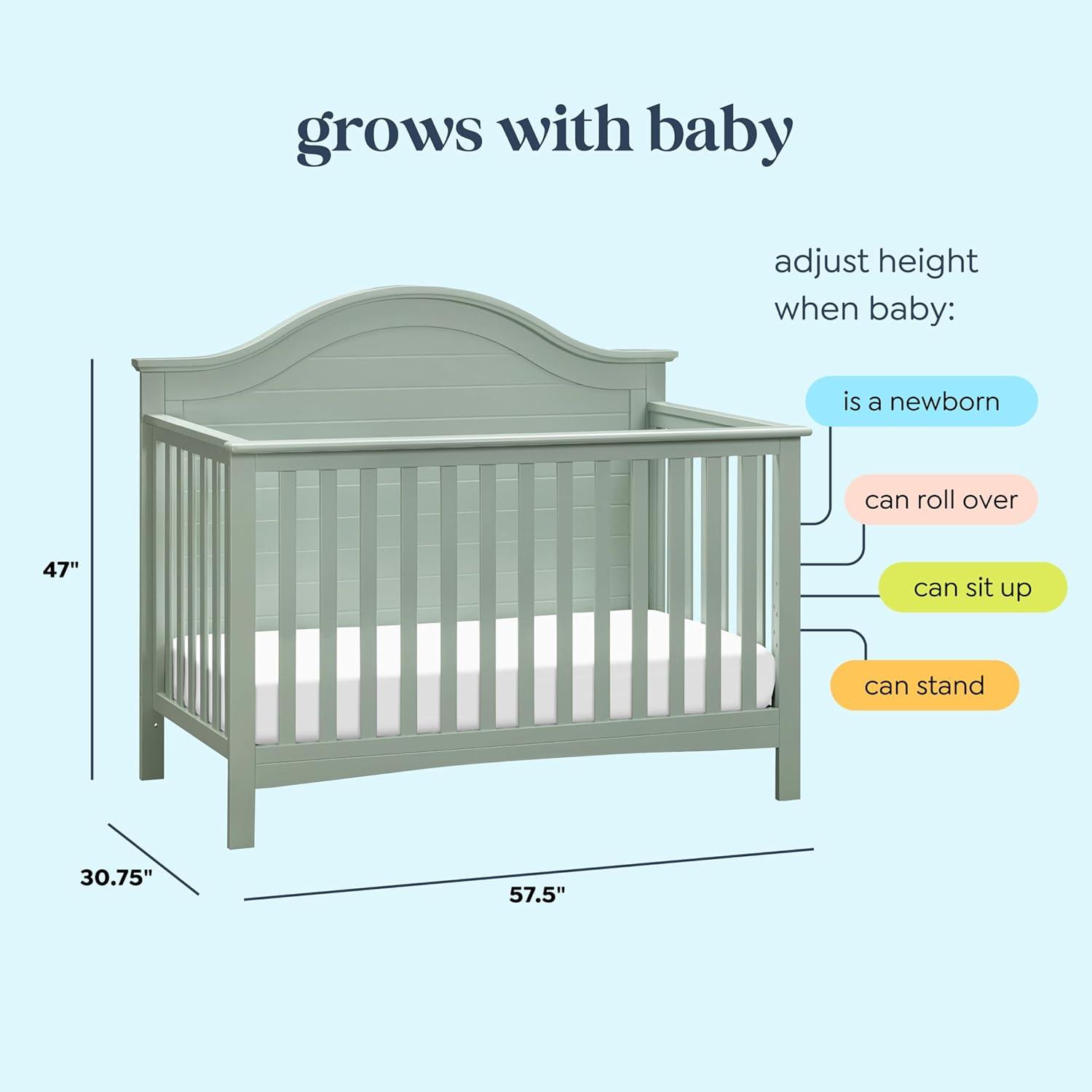 Nolan 4-in-1 Convertible Crib