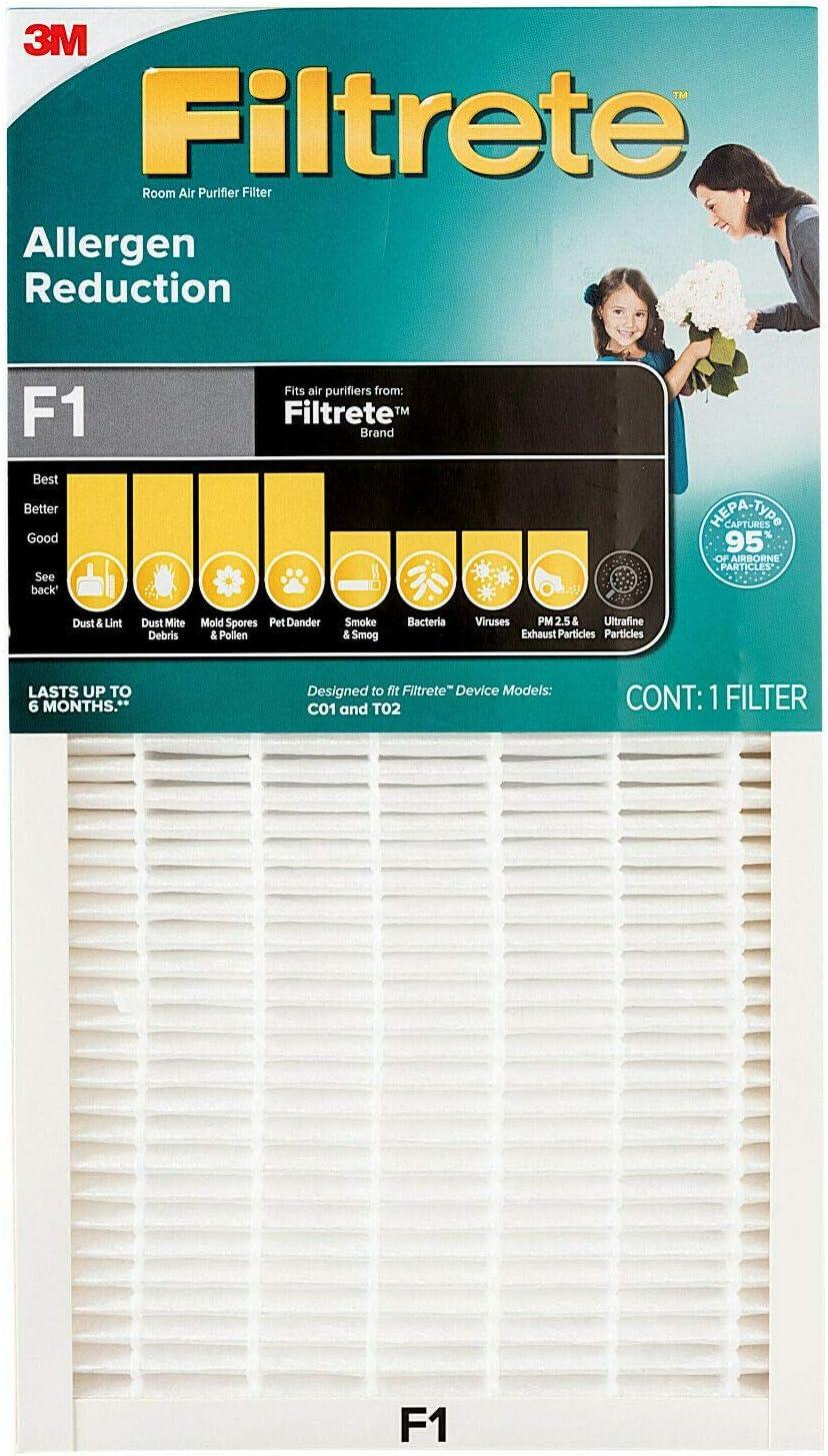 Filtrete F1 HEPA Allergen Reduction Air Purifier Filter