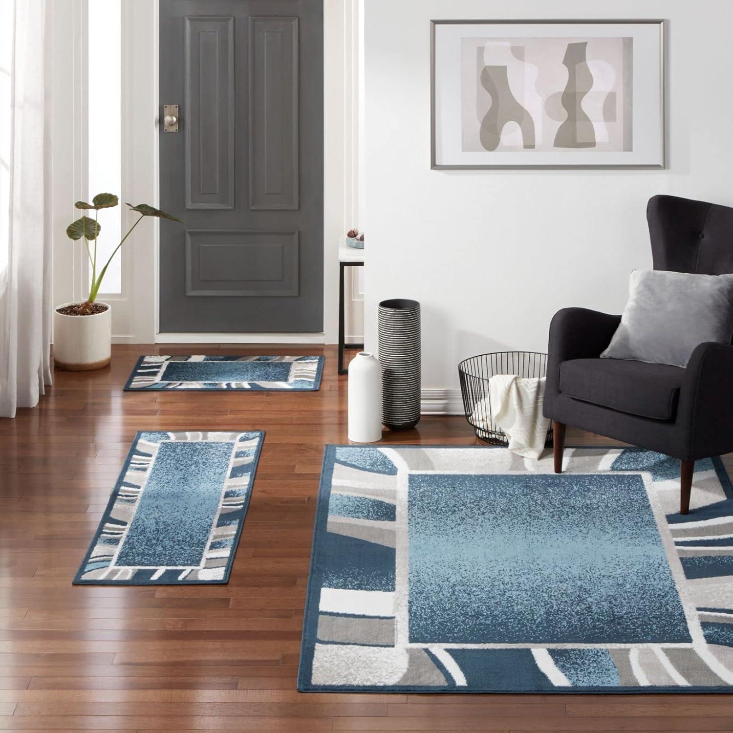 Home Dynamix Ariana Konya Contemporary Abstract Border Area Rug