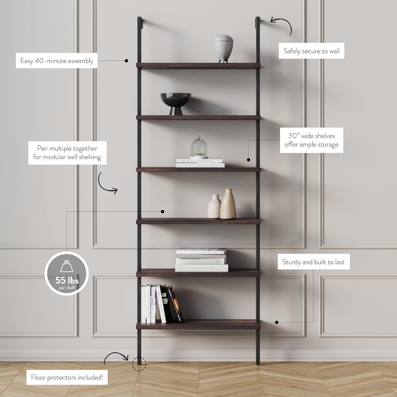 Nathan James Theo Ladder Bookcase