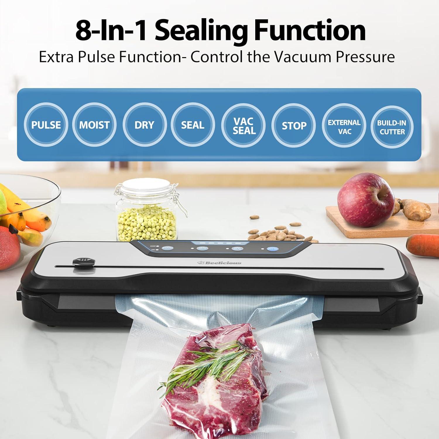 Compact Stainless Steel Automatic Vacuum Sealer Machine