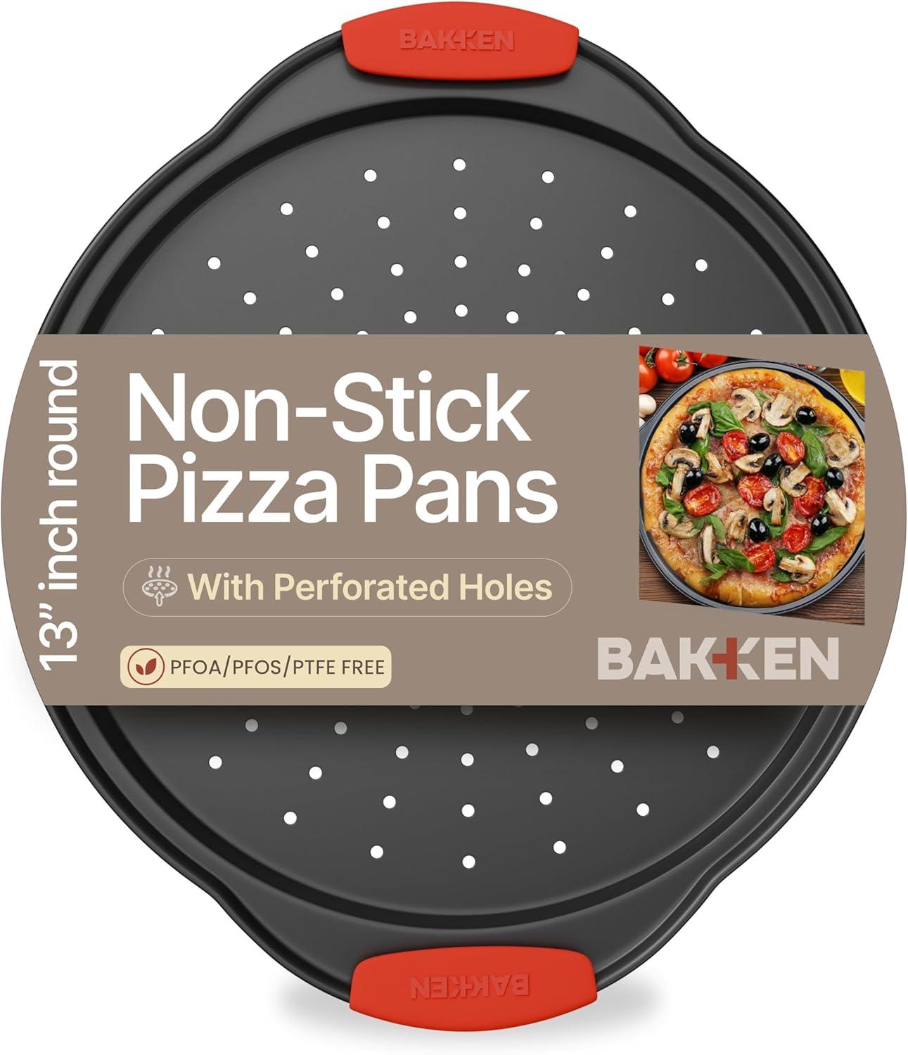 Lifemaster Lifemaster Non-Stick Steel Pizza Pan
