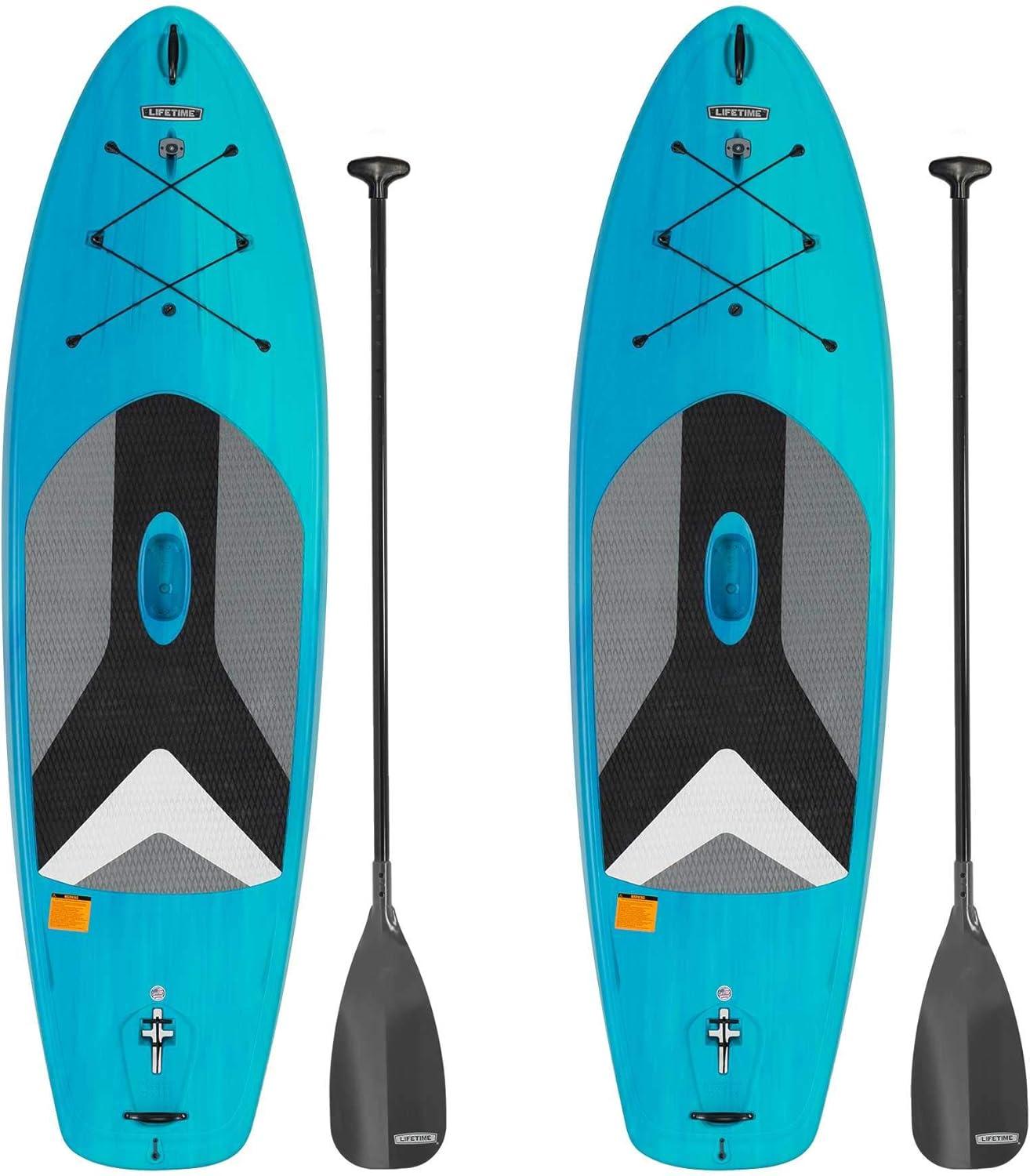 Lifetime Horizon 100 Stand-Up Paddleboard - 2 Pack (Paddles Included), Bahama Fusion - 91014