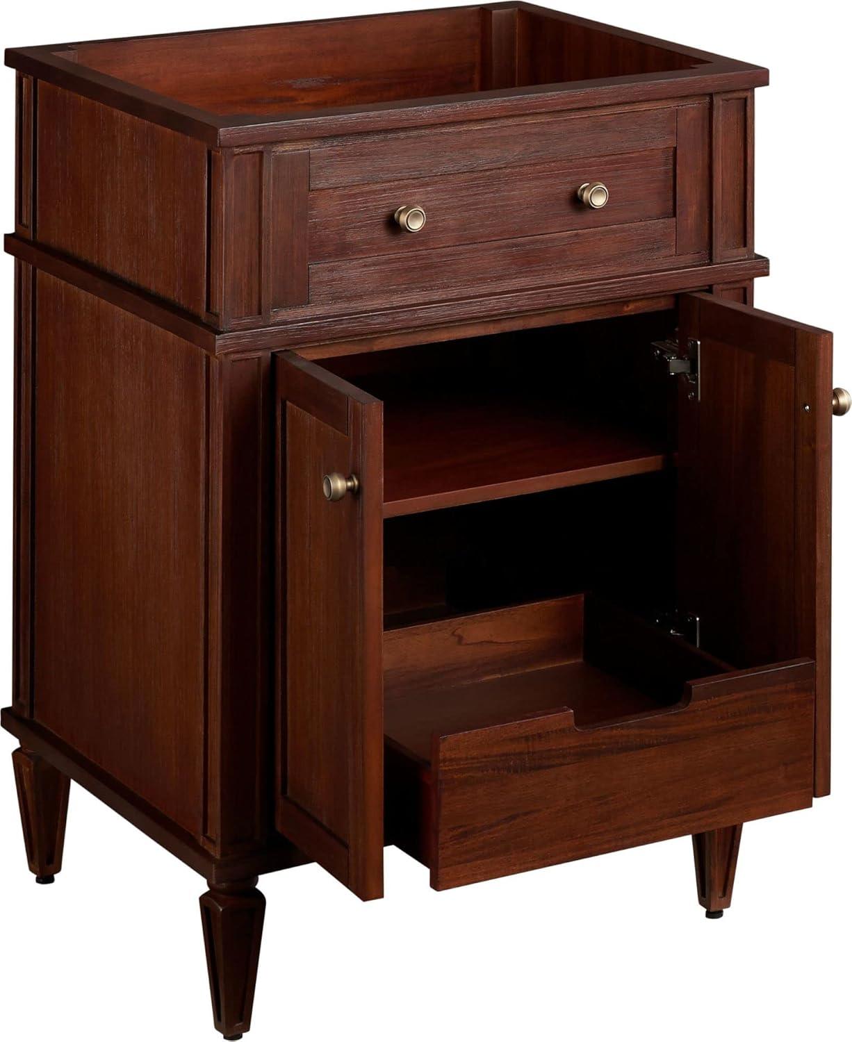 Signature Hardware 24" Elmdale Single Bathroom Vanity Set with Oval Undermount Sink