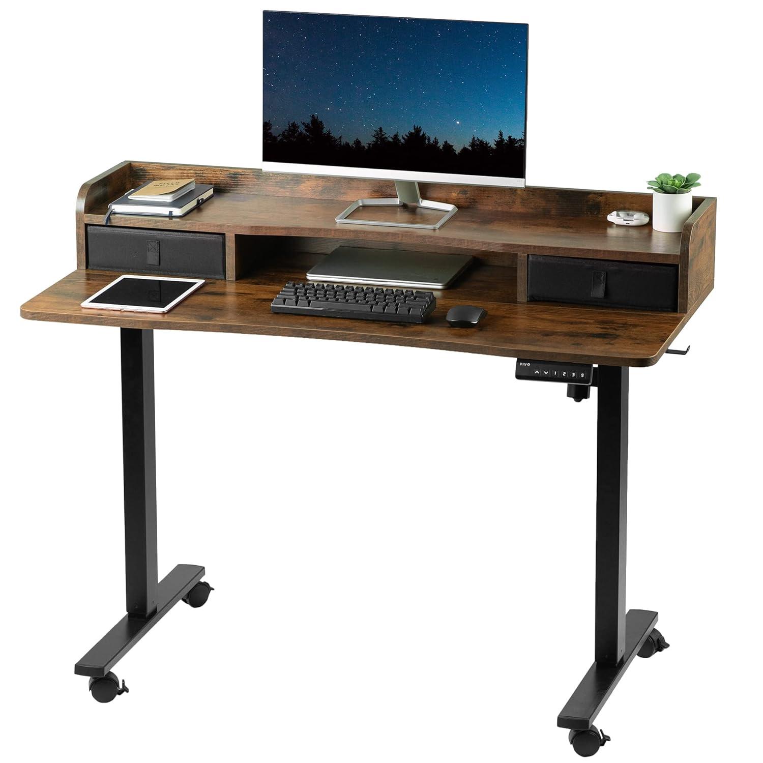 Vivo Adjustable Metal Base Standing Desk