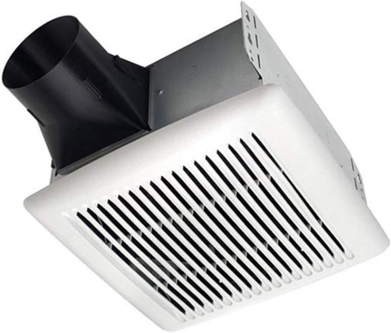 Broan AE110 Invent Energy Star Qualified Single-Speed Ventilation Fan, 110 CFM 1.0 Sones