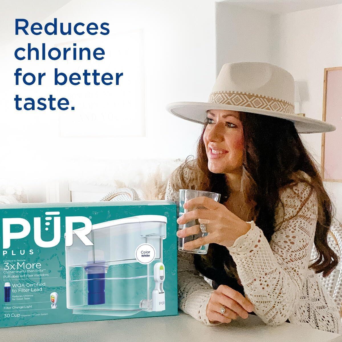 PUR PLUS Water Pitcher and Dispenser Replacement Filter with Lead Reduction, 1 Pack, PPF951K1