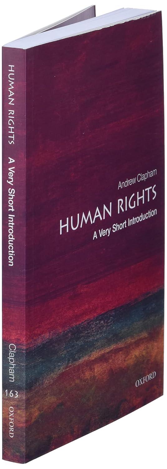Human Rights: A Very Short Introduction, Red Hardcover Book