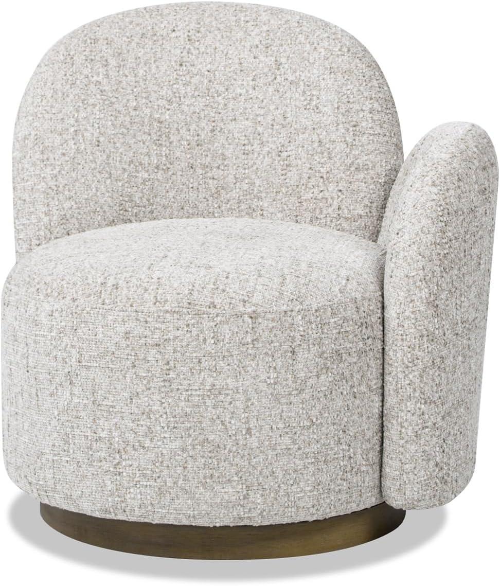Jennifer Taylor Home Duo 31.5" RAF One-Arm Swivel Accent Chair