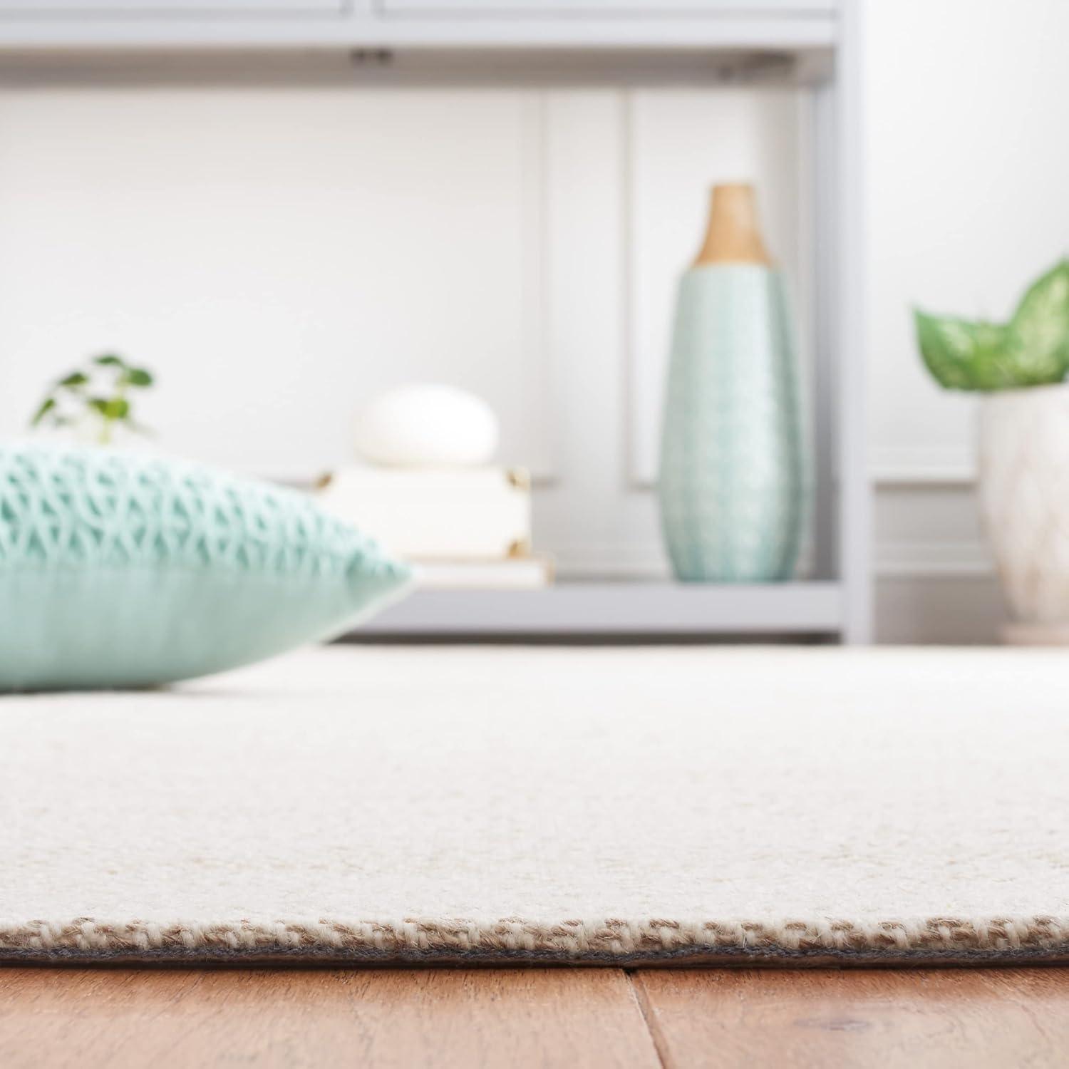 Martha Stewart Rugs Msr9675 Wilton Martha Stewart Hand Woven 80% Wool 20% Cotton Rug