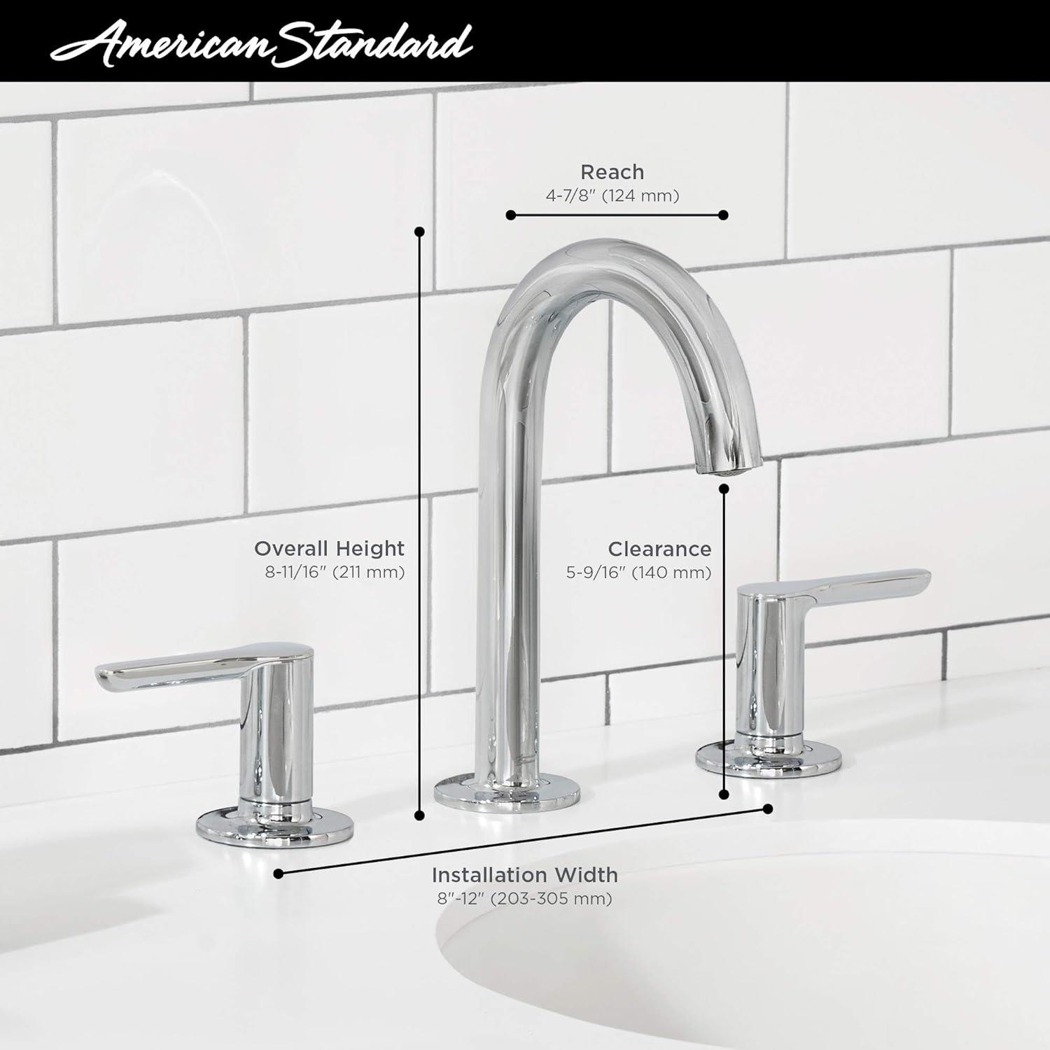 Studio S Widespread 2-handle Bathroom Faucet with Drain Assembly