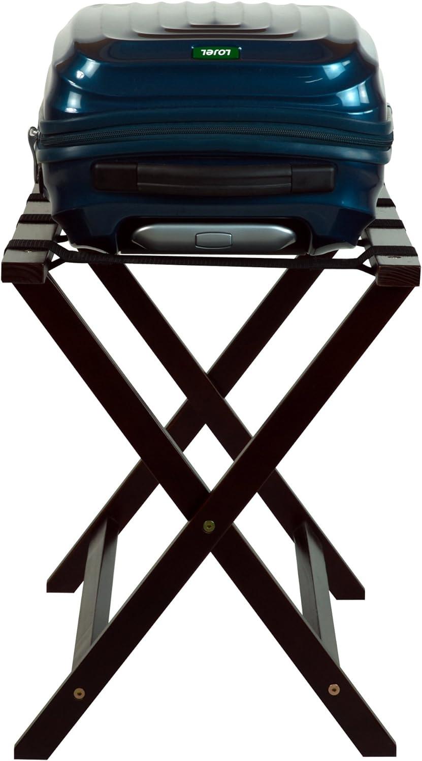 ROTSEN FURNITURE LLC. Heavy Duty Solid Wood Extra Wide Luggage Rack