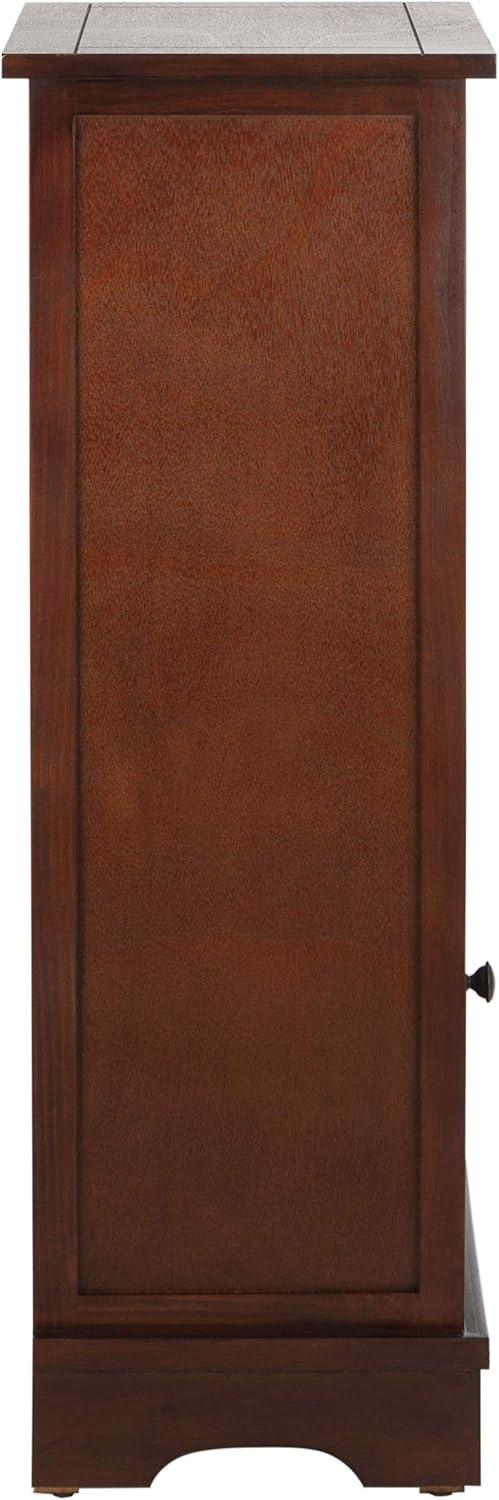 Connery Cabinet - AMH5742 - Cherry - Safavieh Couture