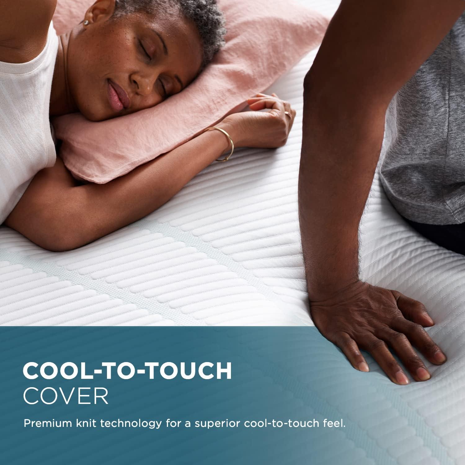 King 11" Medium Memory Foam Mattress with Cooling Cover