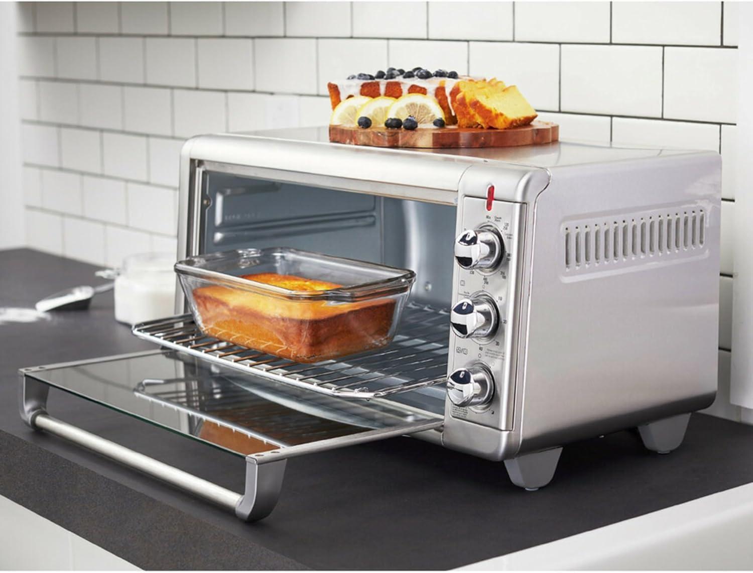 BLACK+DECKER Extra Wide Crisp ‘N Bake Air Fry Toaster Oven, Silver, TO3265XSSD