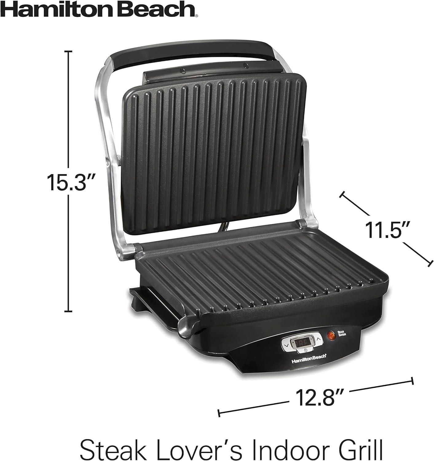 Hamilton Beach Hamilton Beach® Steak Lover's Indoor Grill