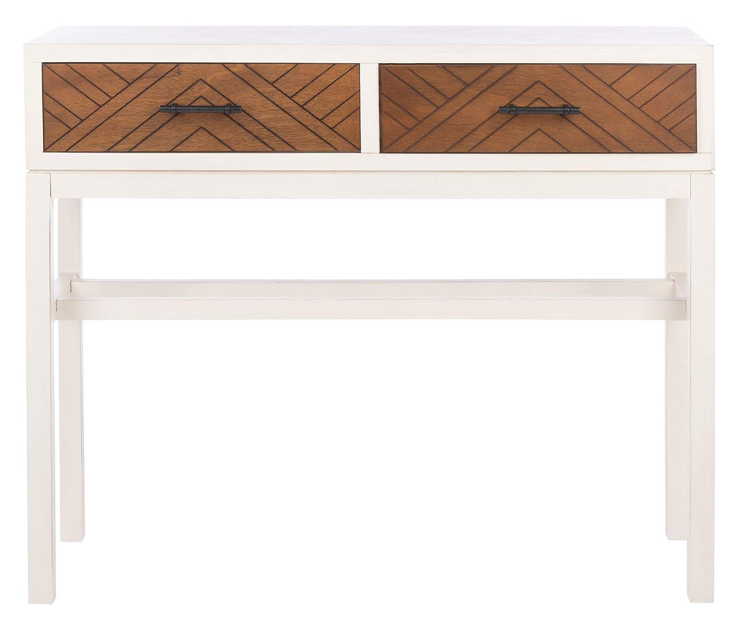 Ajana 2 Drawer Console Table - CNS5709C - Off-White - Safavieh