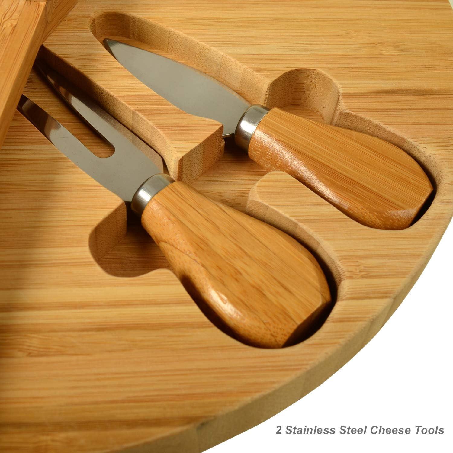 Picnic at Ascot Florence Transforming Bamboo Cheese Board Set (CB41)