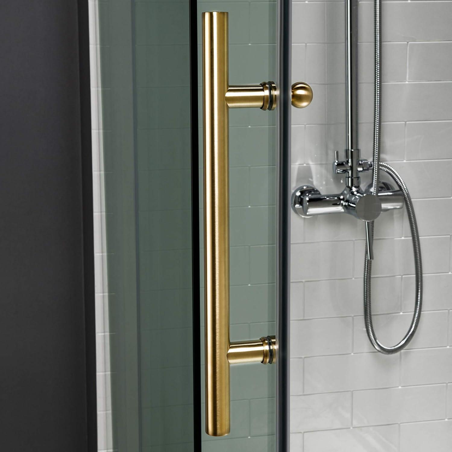 56"-60" W x 62" H Single Sliding Frameless Bathtub Door with 3/8"(10mm) Clear Tempered Glass