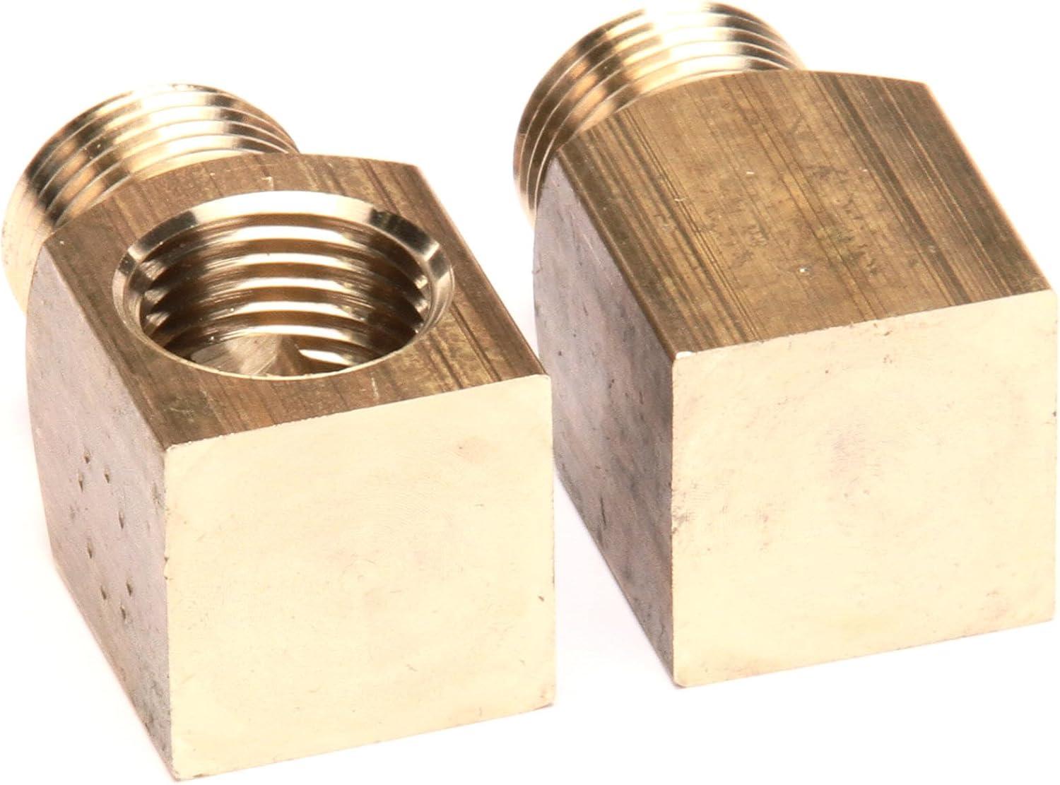 Brass 0.5 Inch Installation Kit for Wall Mount Faucets