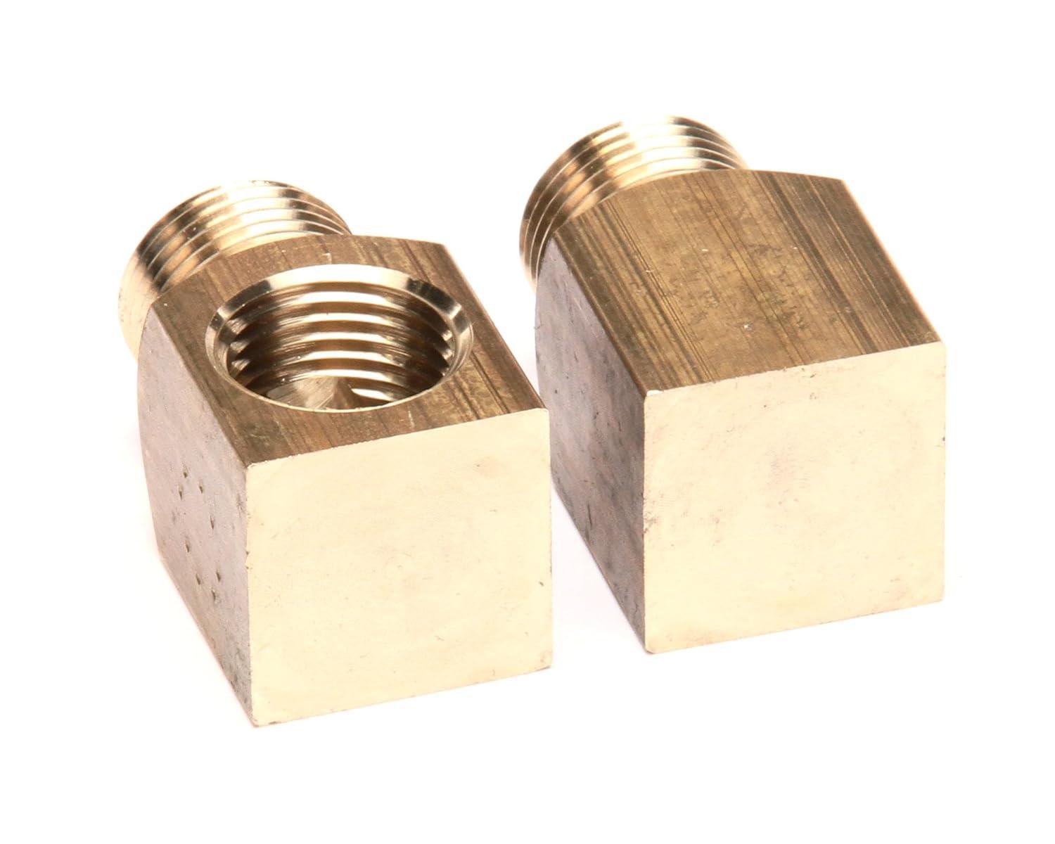 Brass 0.5 Inch Installation Kit for Wall Mount Faucets