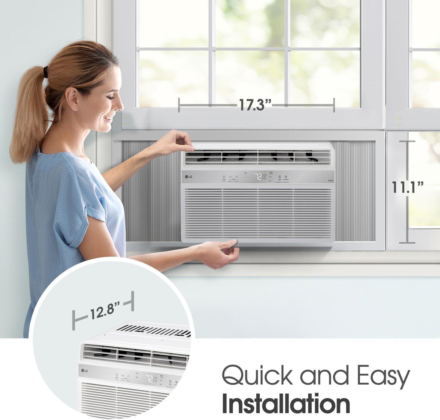 6,000 BTU Window Air Conditioner with Remote