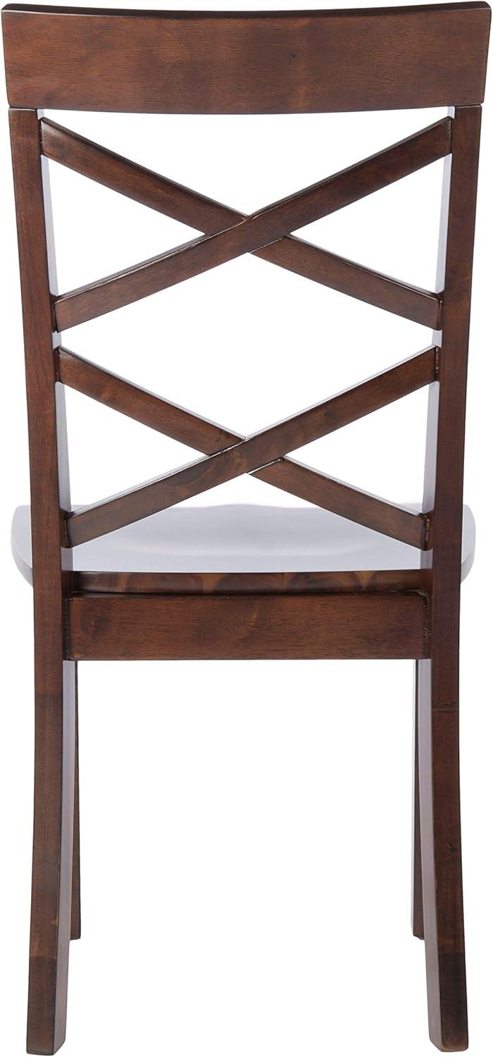 Ainslee Dining Chair (Set of 2) - Brown - Safavieh