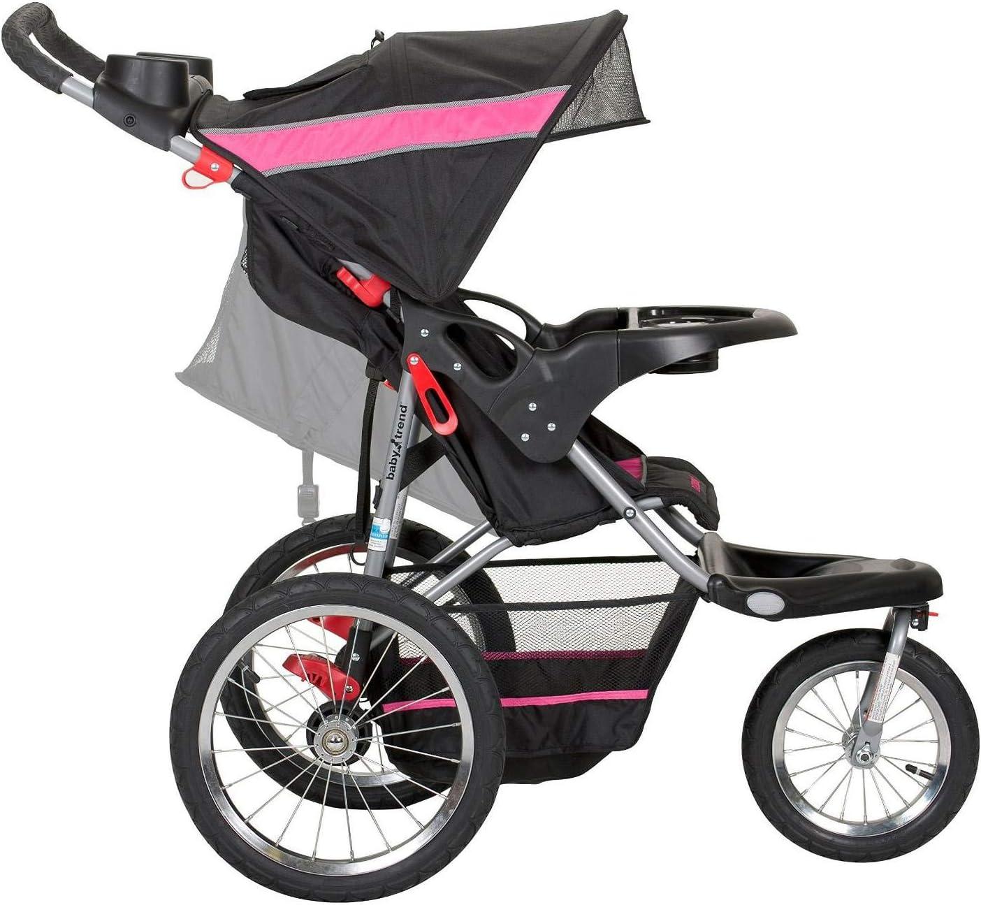 Baby Trend Pathway 35 Jogger Toddler Infant Baby Jogger Stroller with Canopy and Ally 35 Infant Car Seat