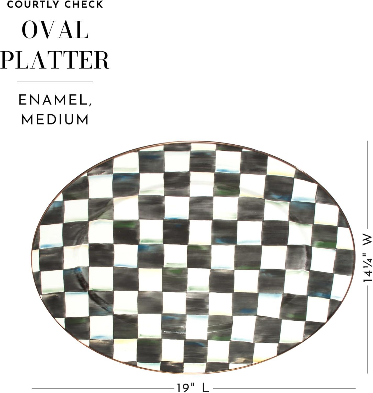 Courtly Check® Oval Platter