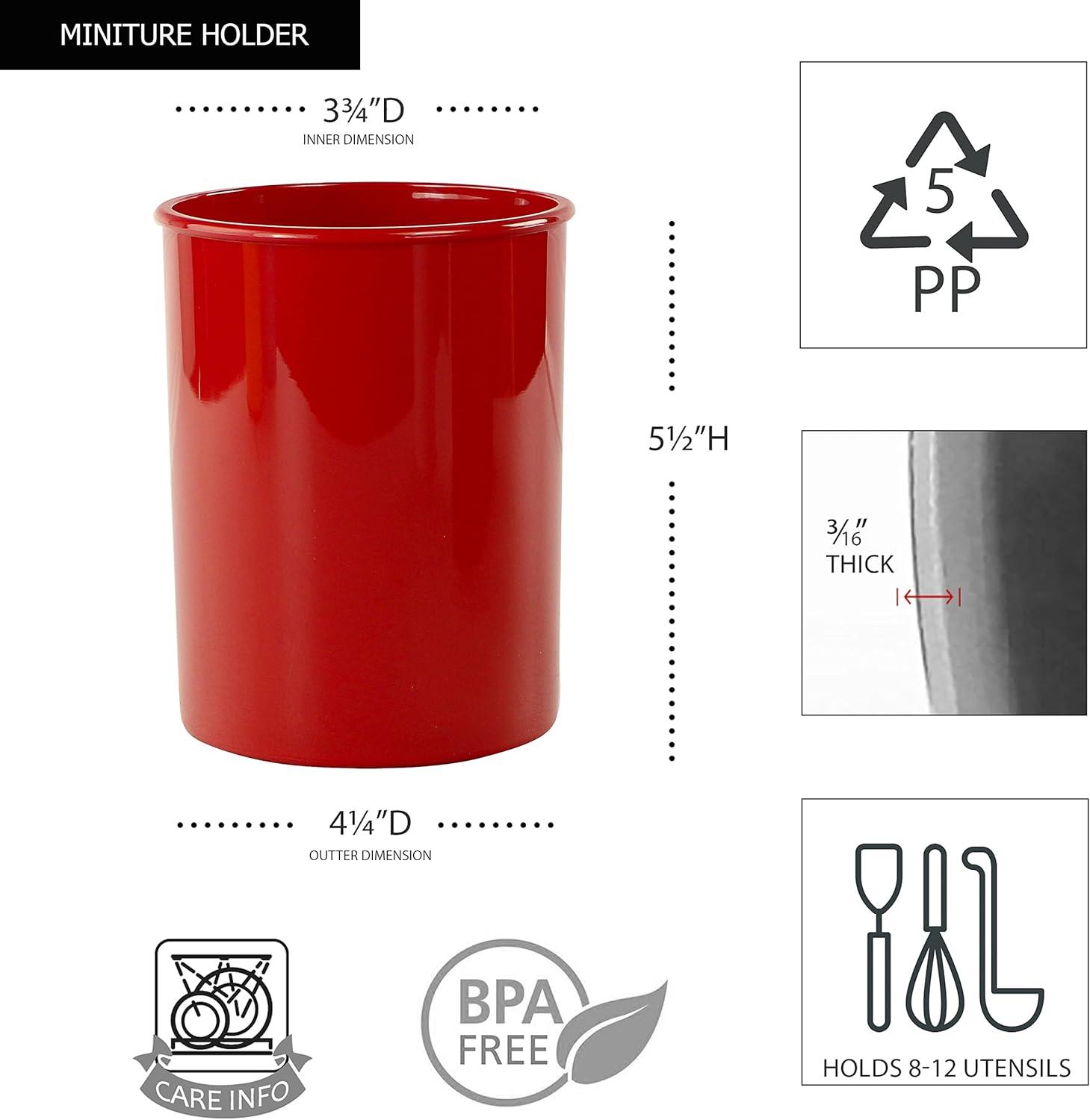 Lwory Multipurpose Utensil/Crock Holders Organize Wide Variety of Sizes of Utensils & Tools, Includes Extra Large, Large, & Miniature