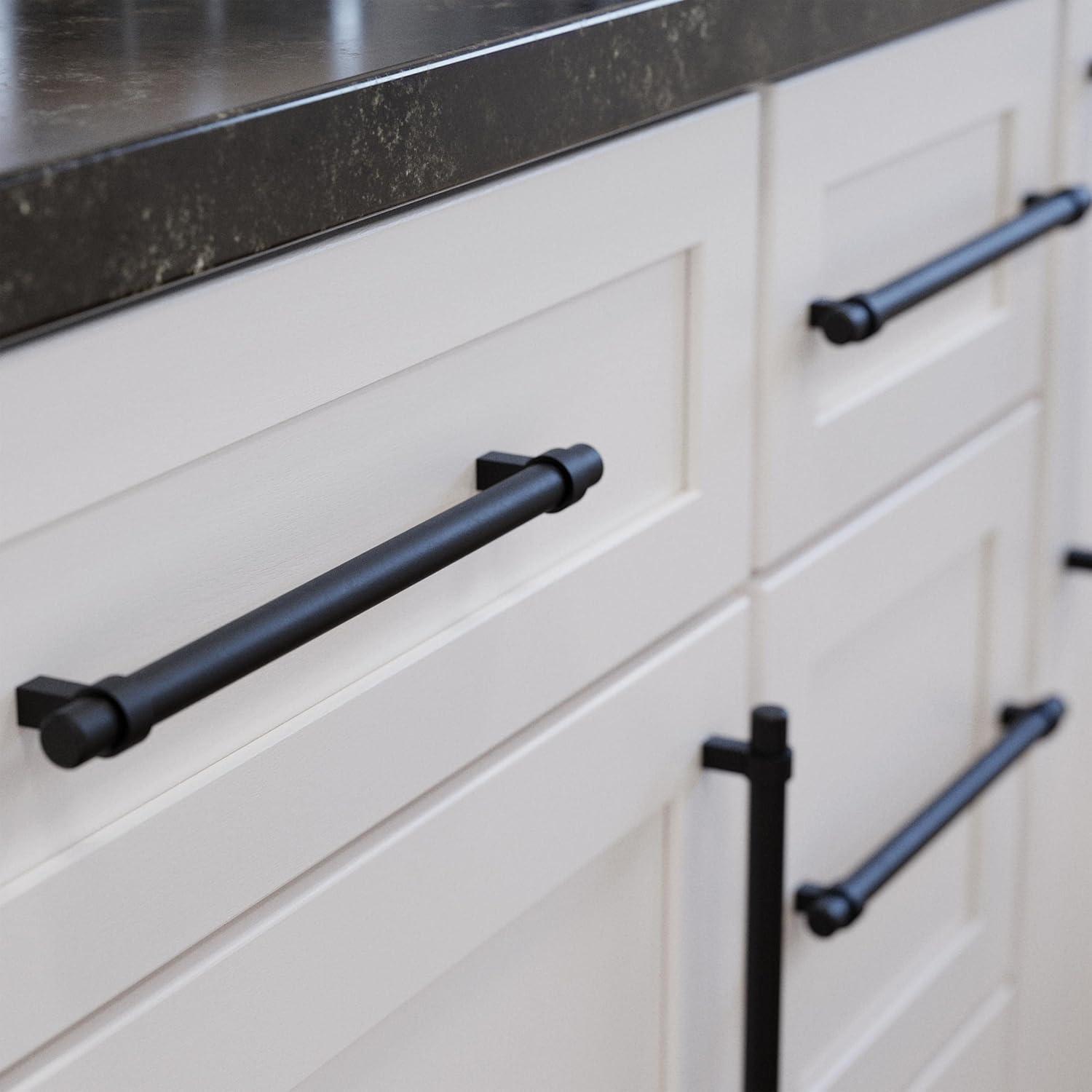 Franklin Brass Simple Wrapped Bar Cabinet Drawer Pull (Set of 10)