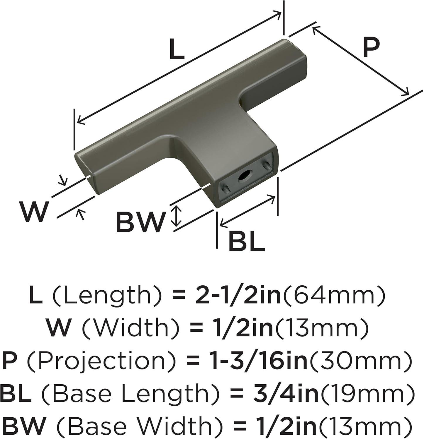 Amerock Riva Cabinet Knob - Bar