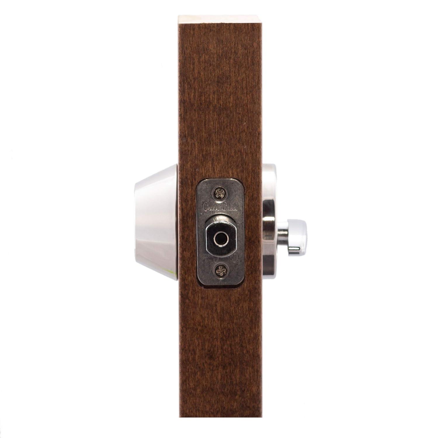 Single Cylinder Polished Stainless Deadbolt