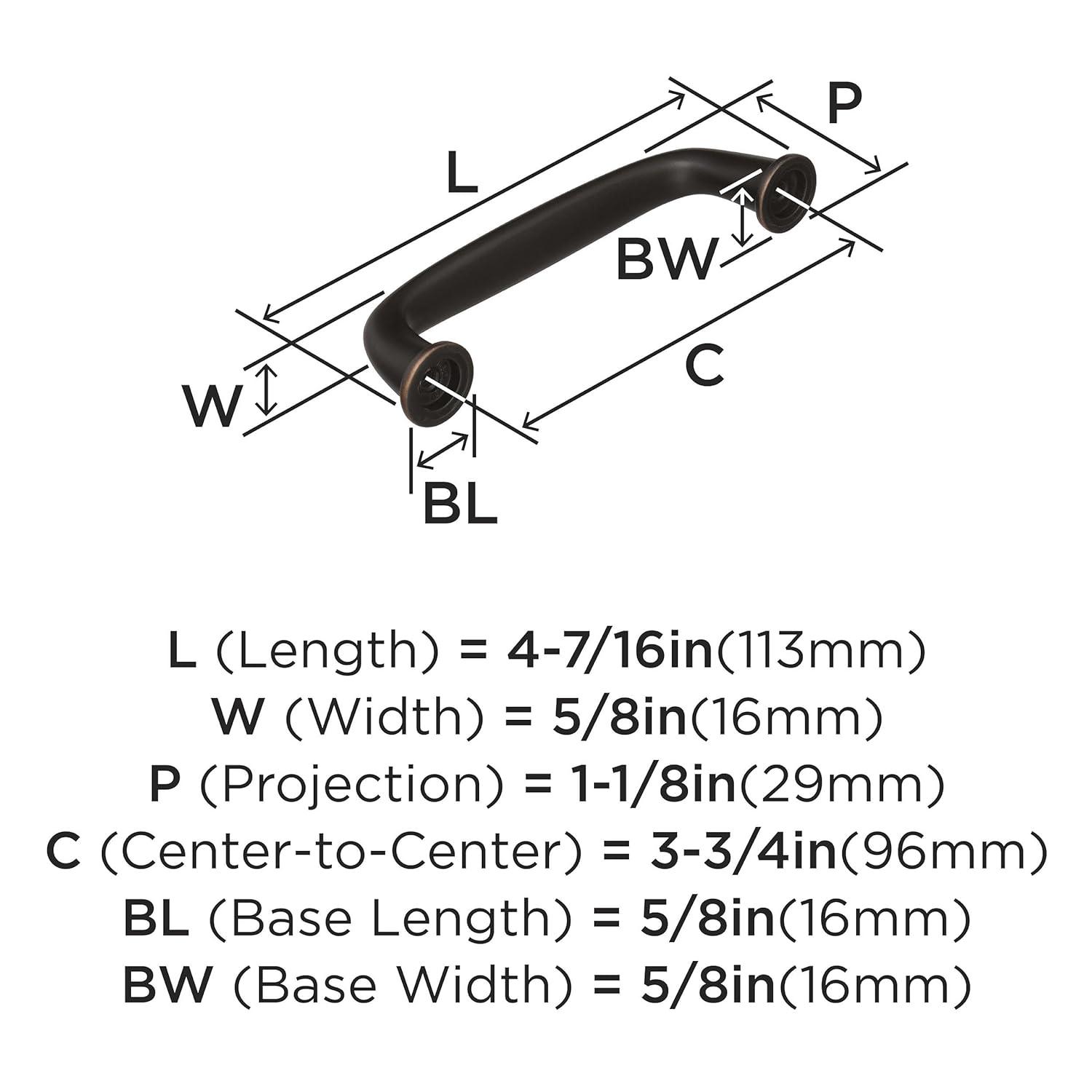 Kane 3 3/4" Center to Center Bar Pull