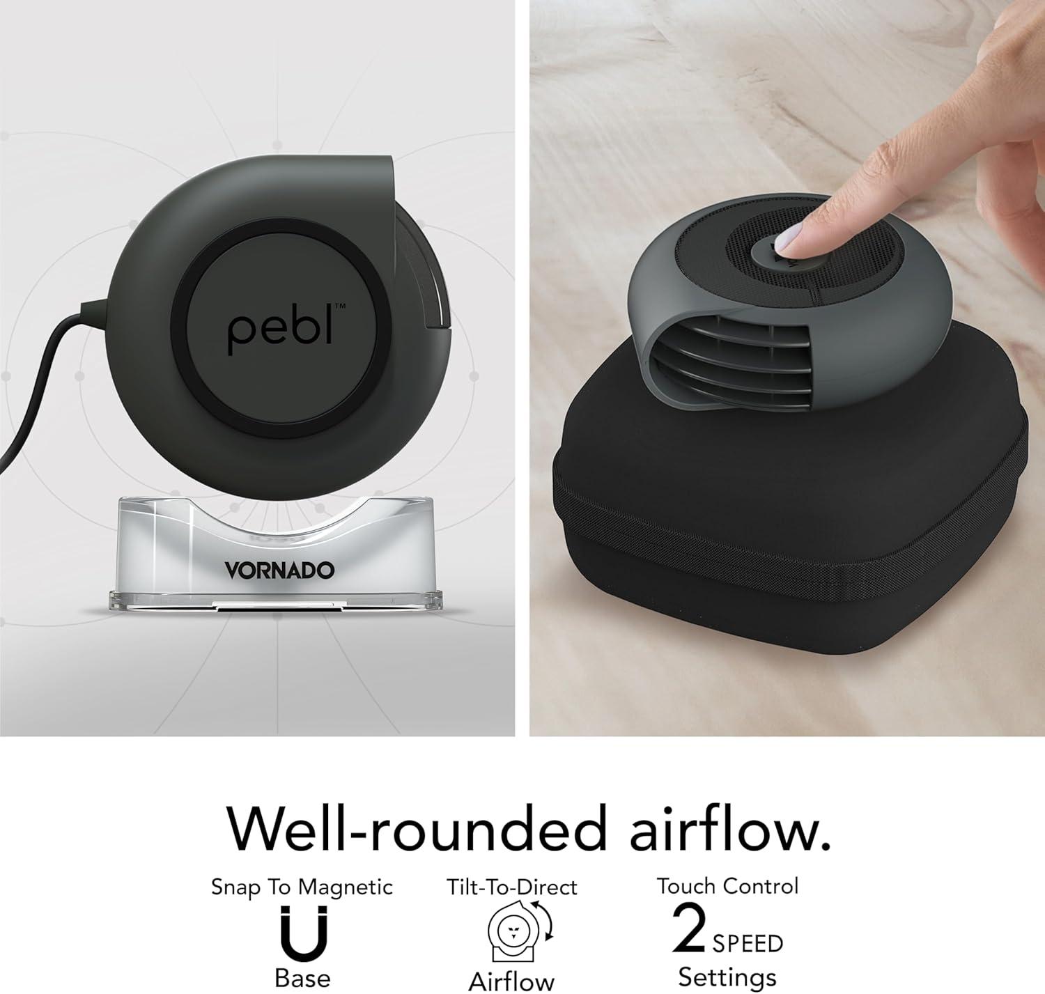 Vornado Vornado Pebl Pak Personal Fan With Carrying Case