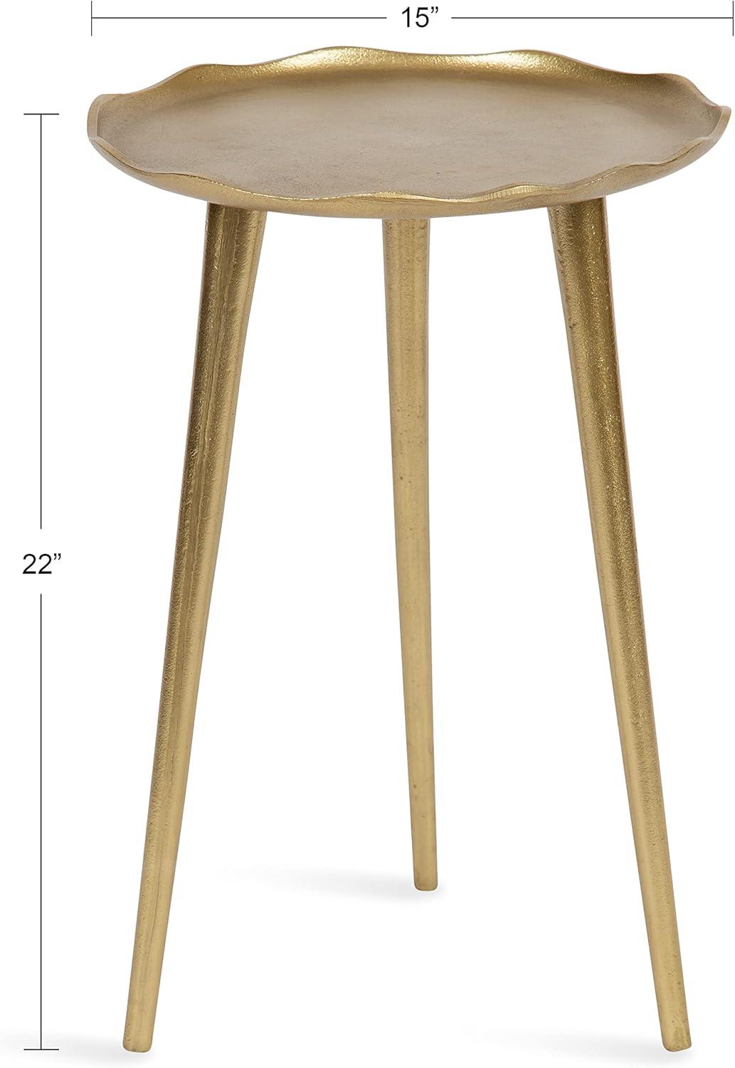 Kate and Laurel Alessia Round Side Table