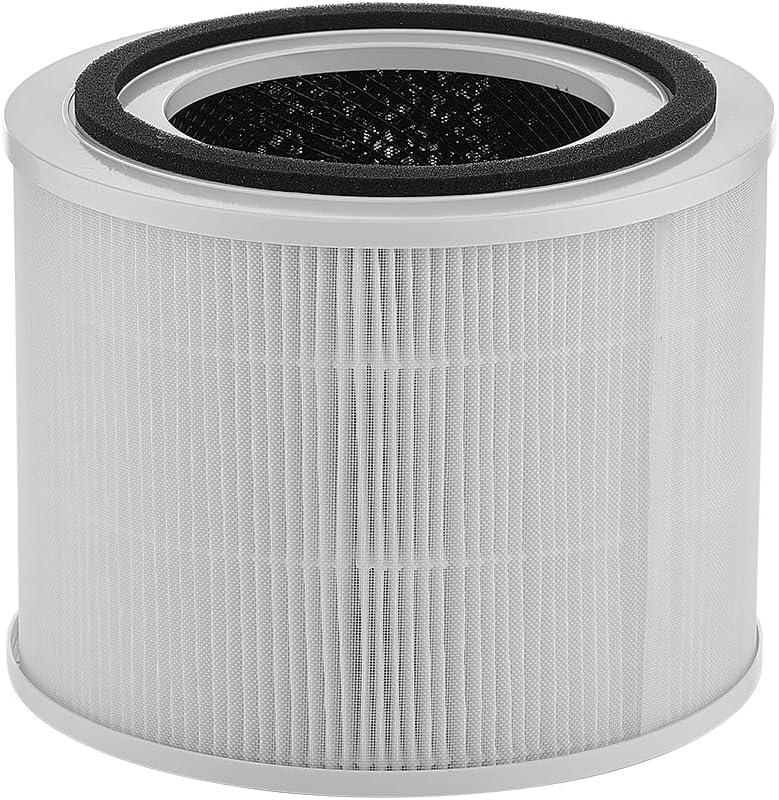 Compact White HEPA Air Purifier Replacement Filter