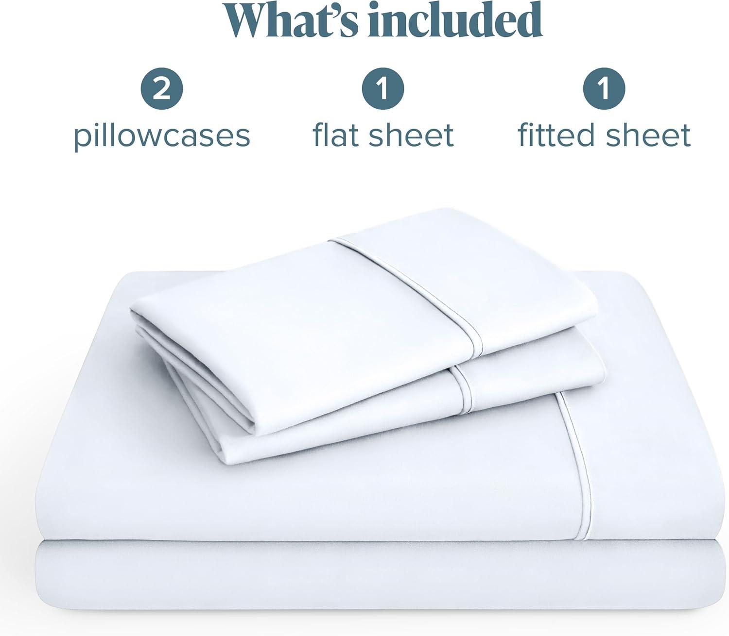 Twin XL Grey 4pc Microfiber Sheet Set by Bare Home