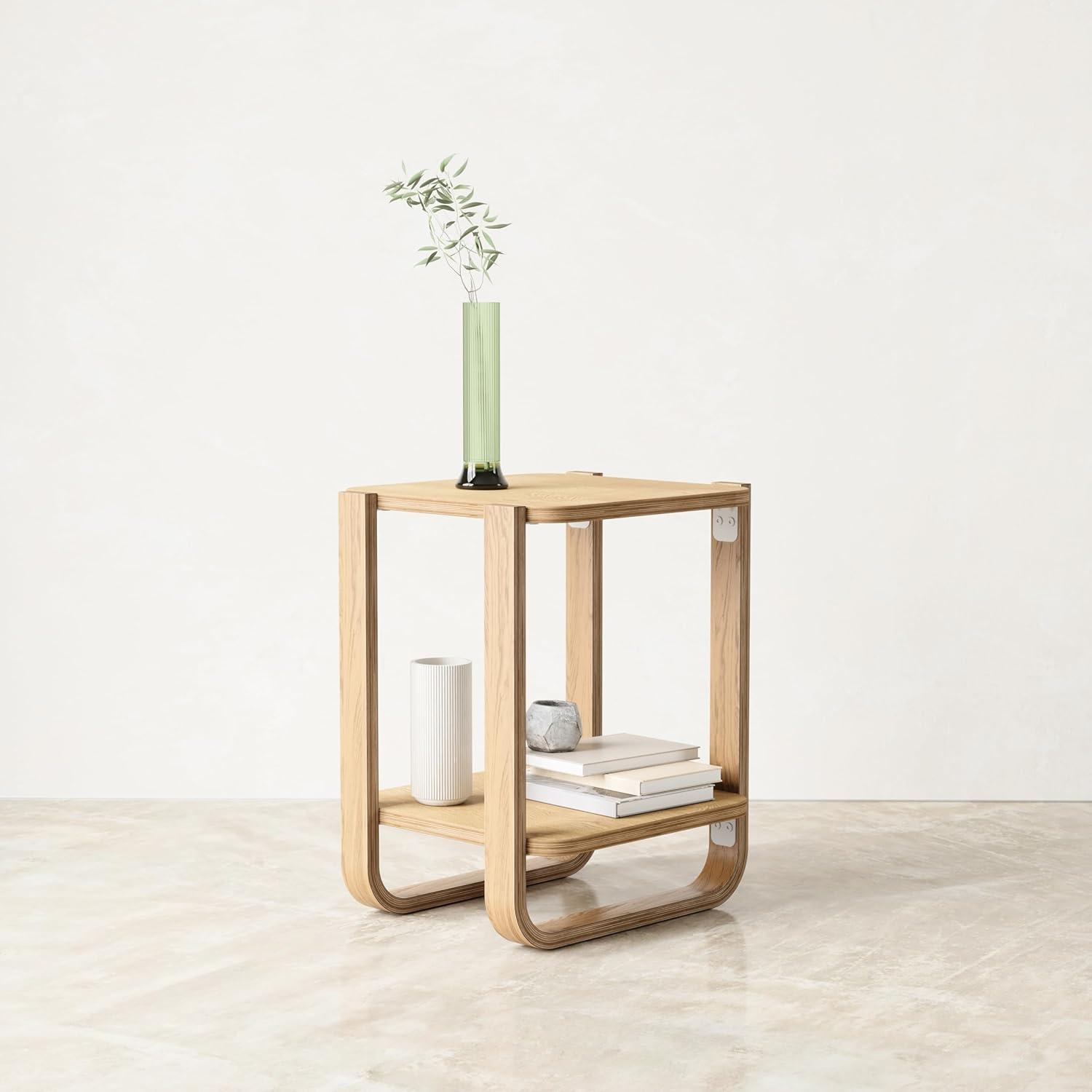 Bella Wood Side Table