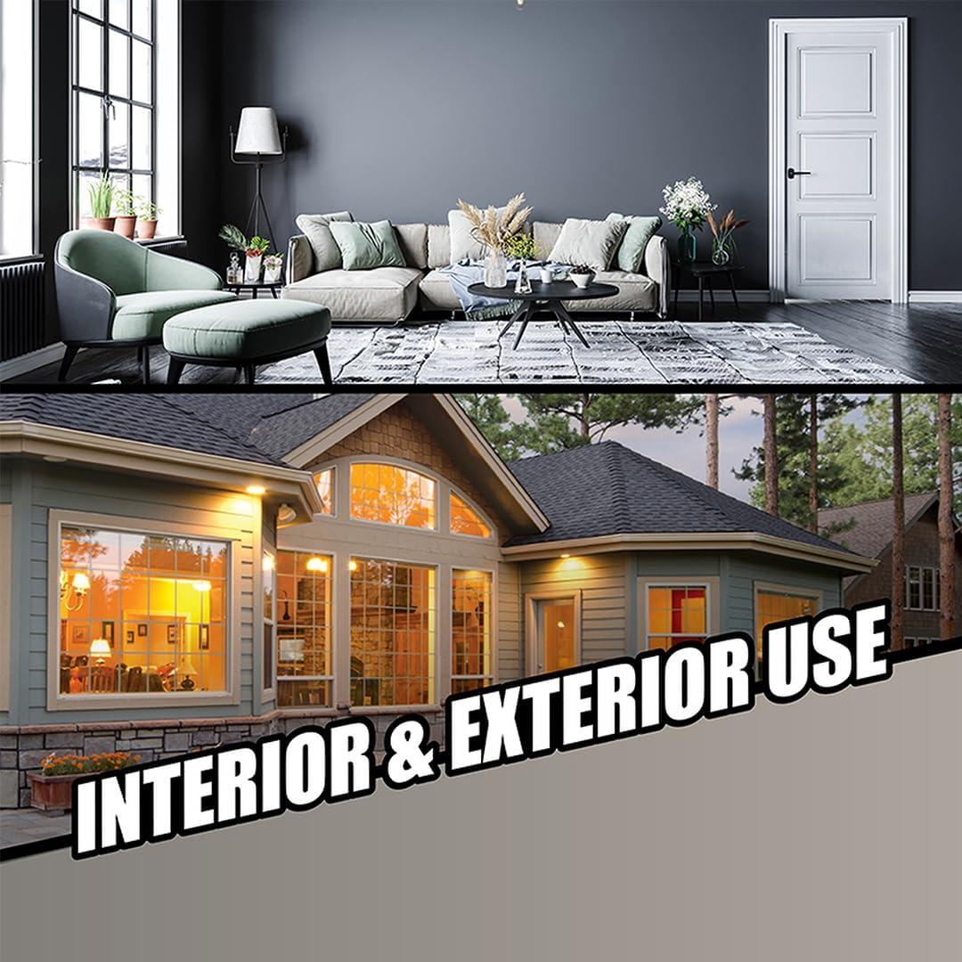 Titebond Pro-Grade Plus 10.1 Oz. Silicone Caulk, Black 8461