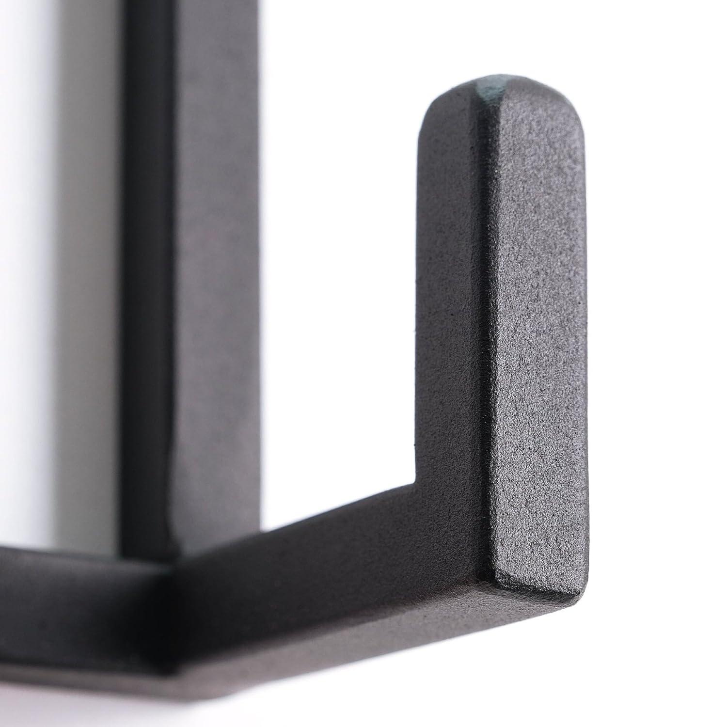 Metal Coat Rack Wall Mounted – Multi-Hook Hanging Rack for Coats, Bags & Hats – Easy Install, Rust-Resistant, Indoor & Outdoor Use (10 Hook)