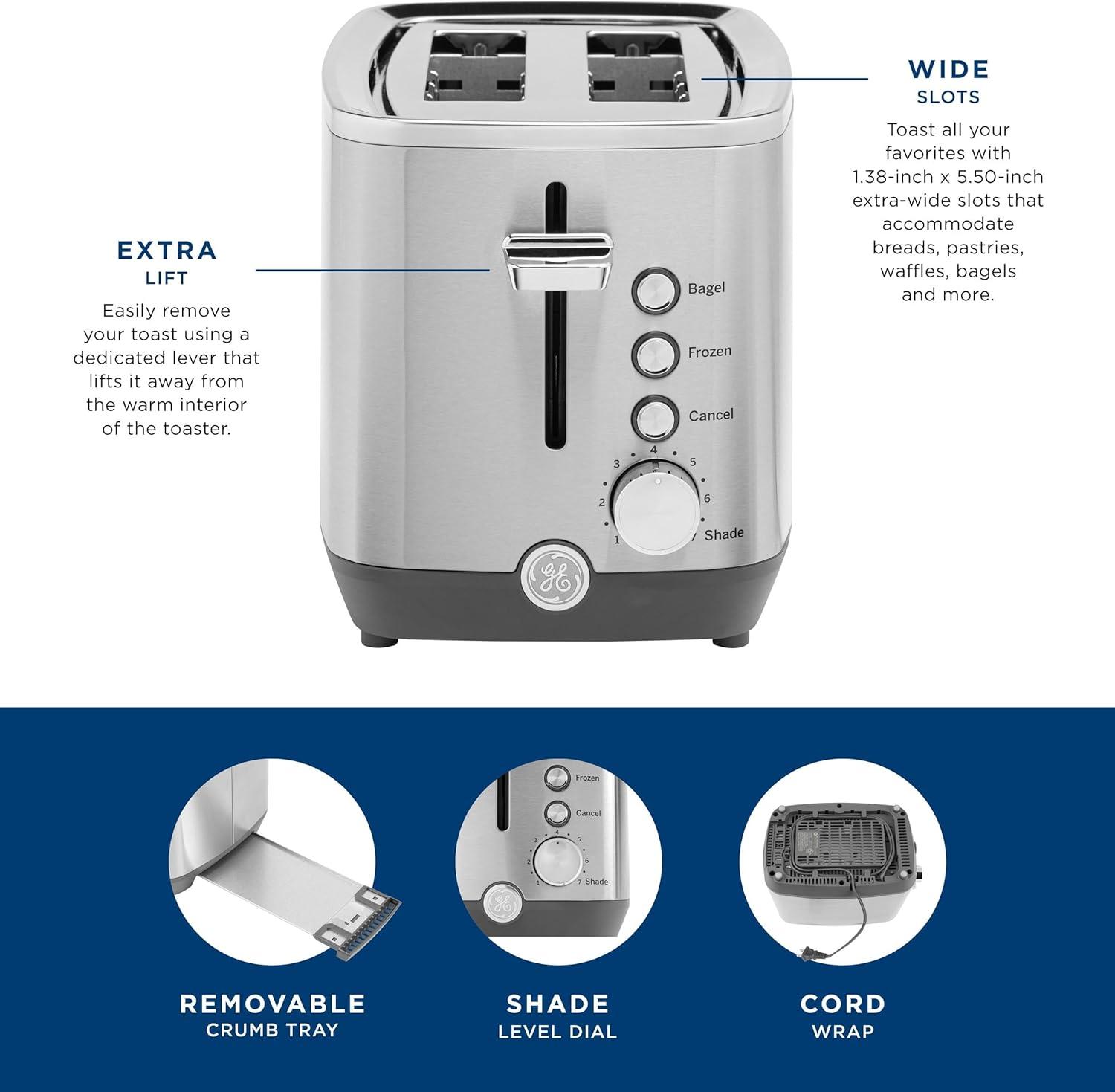 GE Appliances GE 2-Slice Toaster