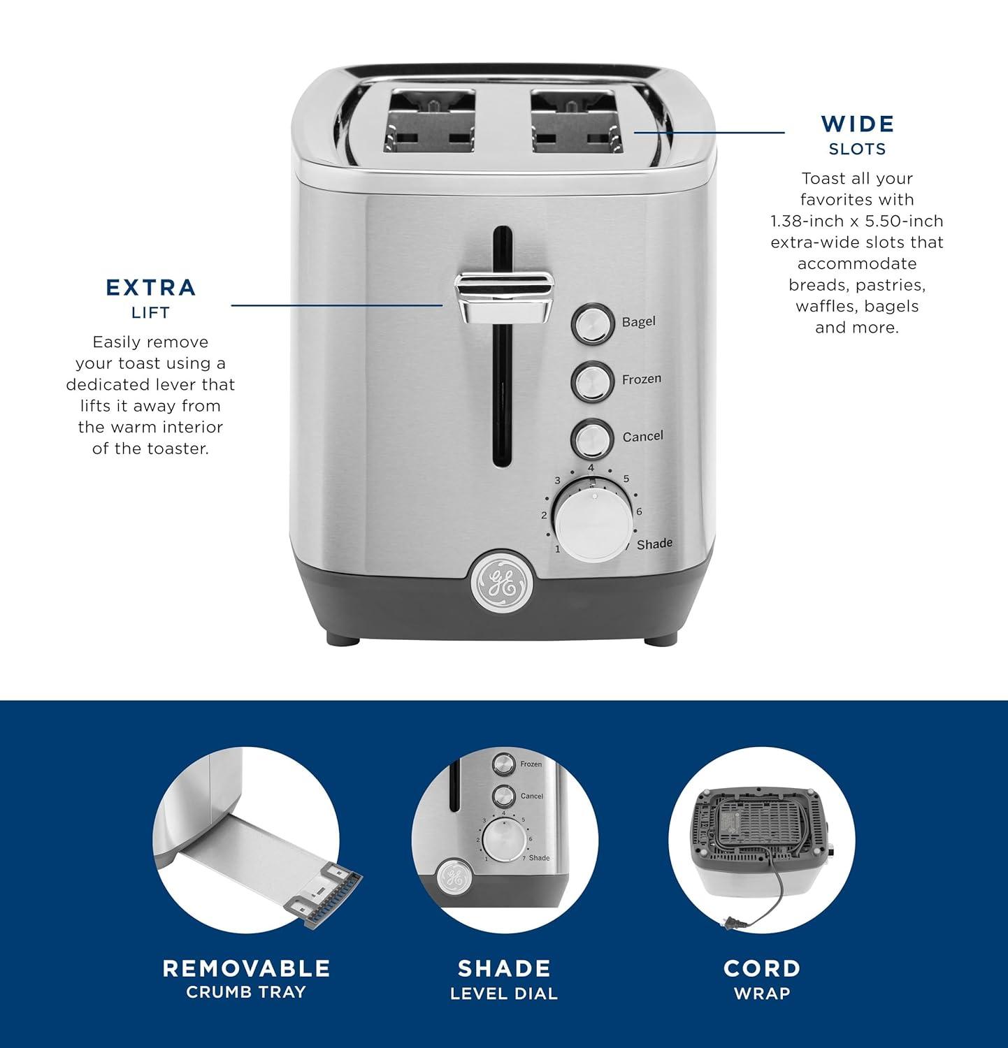 GE Appliances GE 2-Slice Toaster