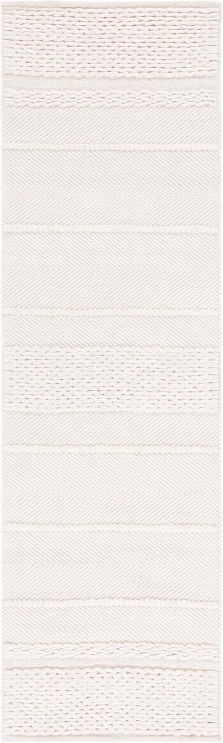 Natura NAT216 Hand Woven Runner Rug - Ivory - 2'3"x8' - Safavieh.