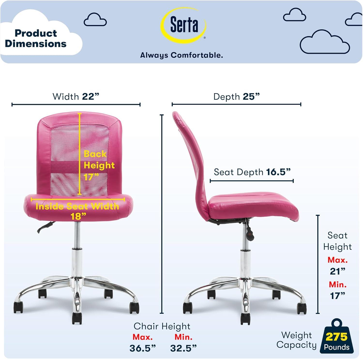 Essentials Computer Chair - Serta