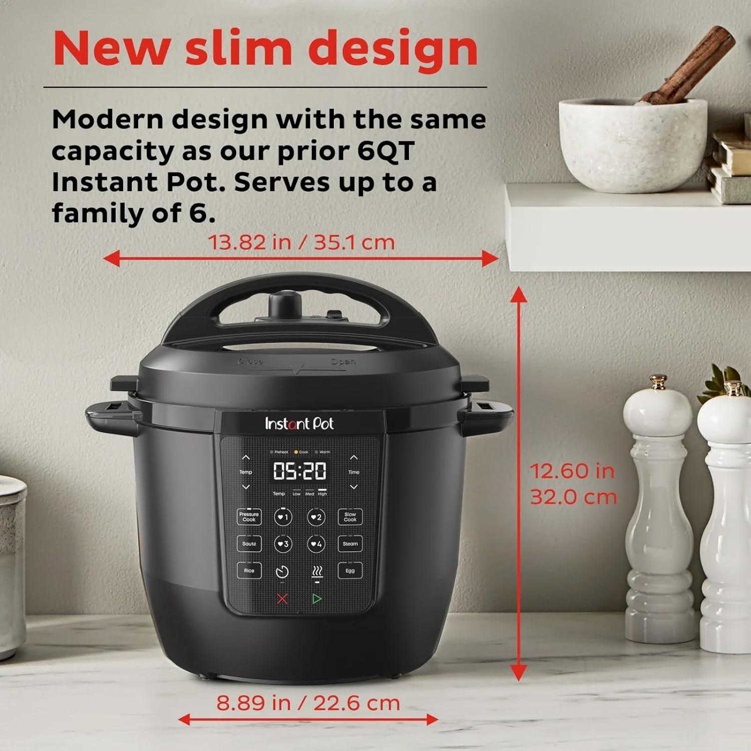 Instant Pot RIO 6qt 7-in-1 Electric Pressure Cooker & Multi-Cooker: Instapot, Slow & Rice Cooker